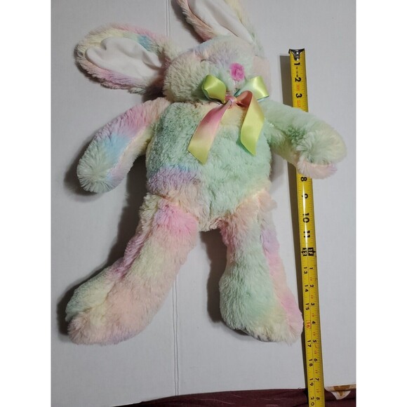 Bunny Goffa 18” Pastel Stuffed Plush Lovey, Bunny Rabbit - Picture 6 of 6